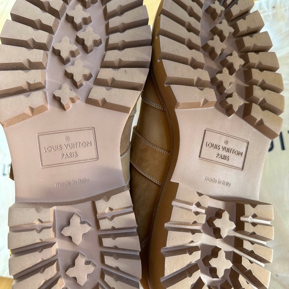 NEW AUTHENTIC LOUIS VUITTON MEN BOOTS 10,5 BY VIRGIL ABLOH - Picture 4 of 12